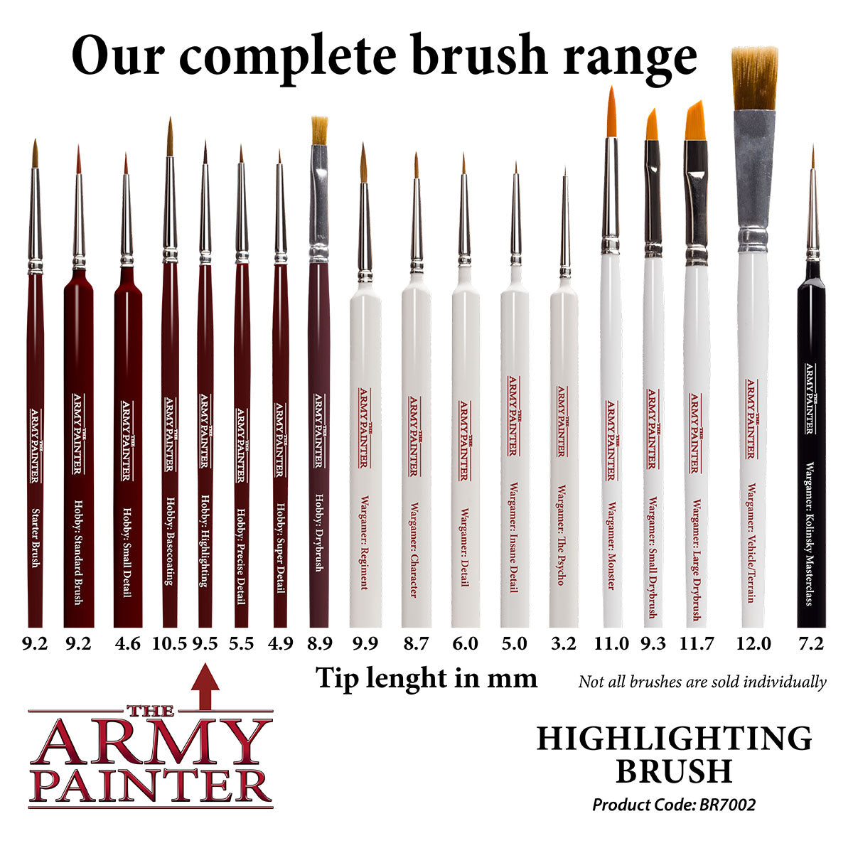 The Army Painter - Hobby Series Brush: Highlighting (BR7002)