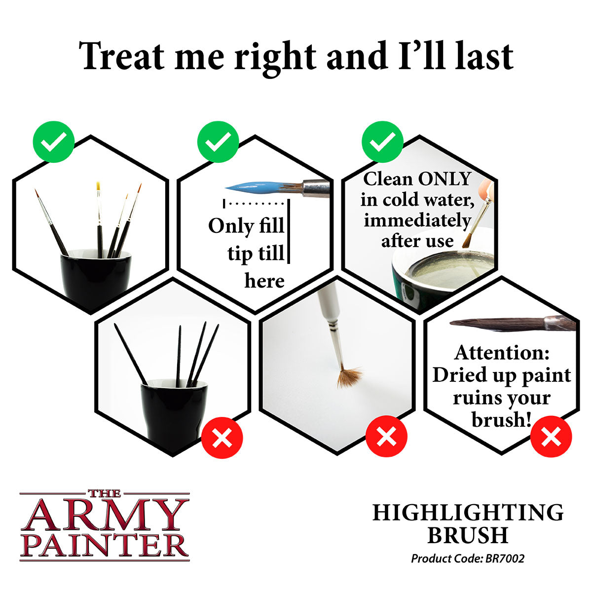 The Army Painter - Hobby Series Brush: Highlighting (BR7002)