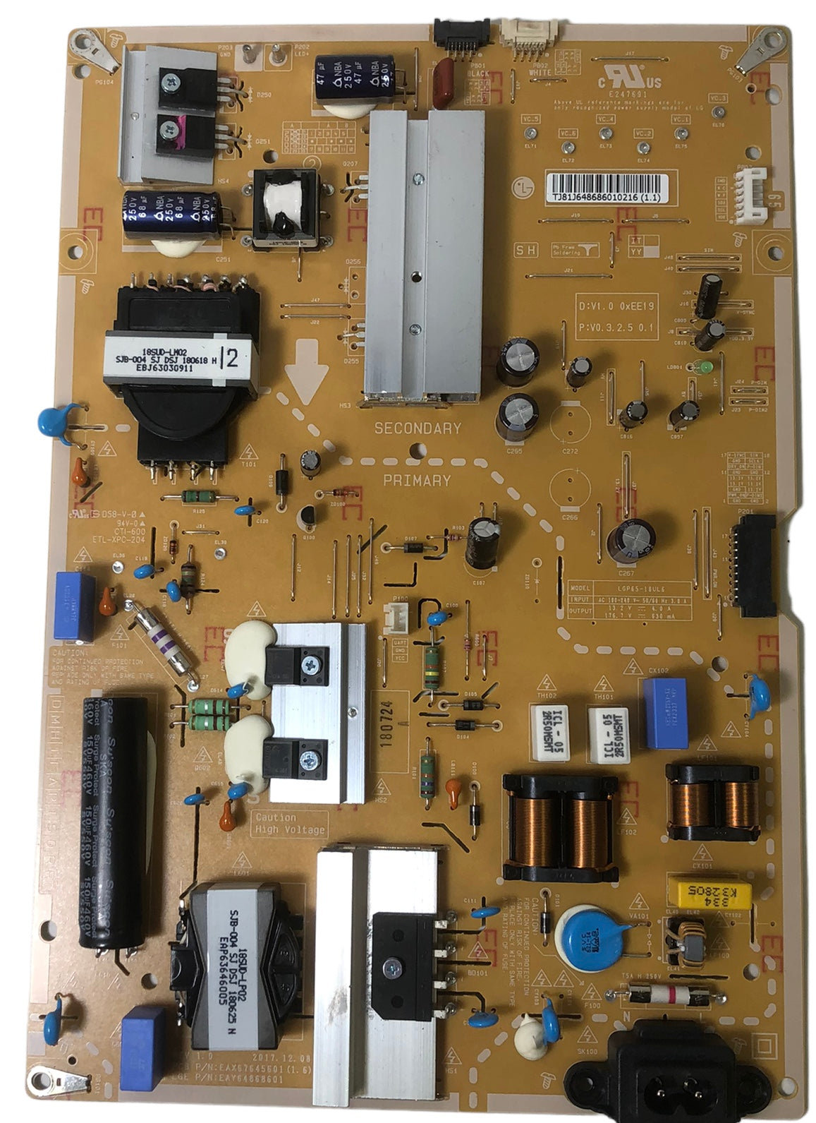 LG EAY64868601 Power Supply / LED Driver