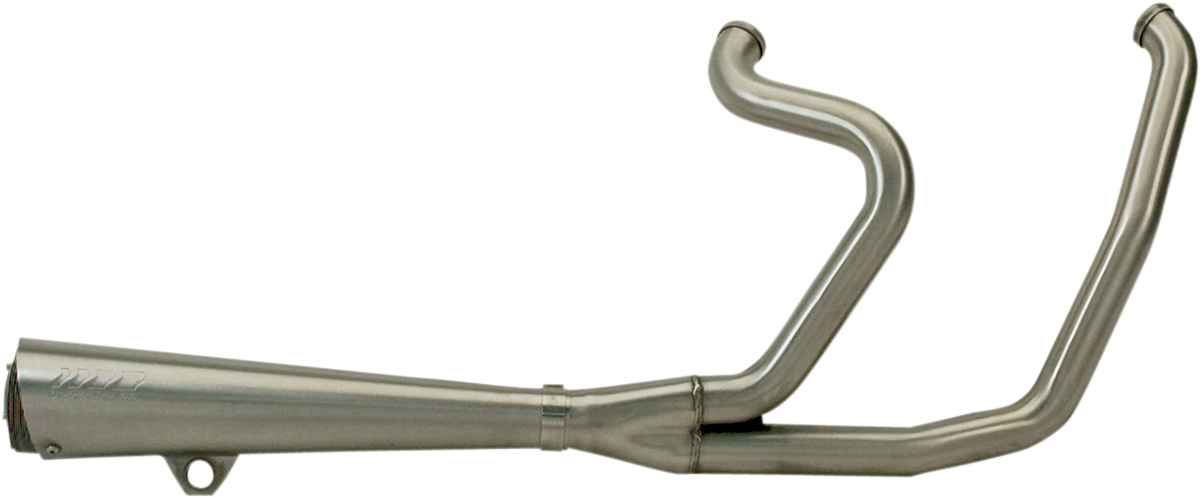 SUPERTRAPP 2:1 Exhaust - Satin 2-into-1 Megaphone System