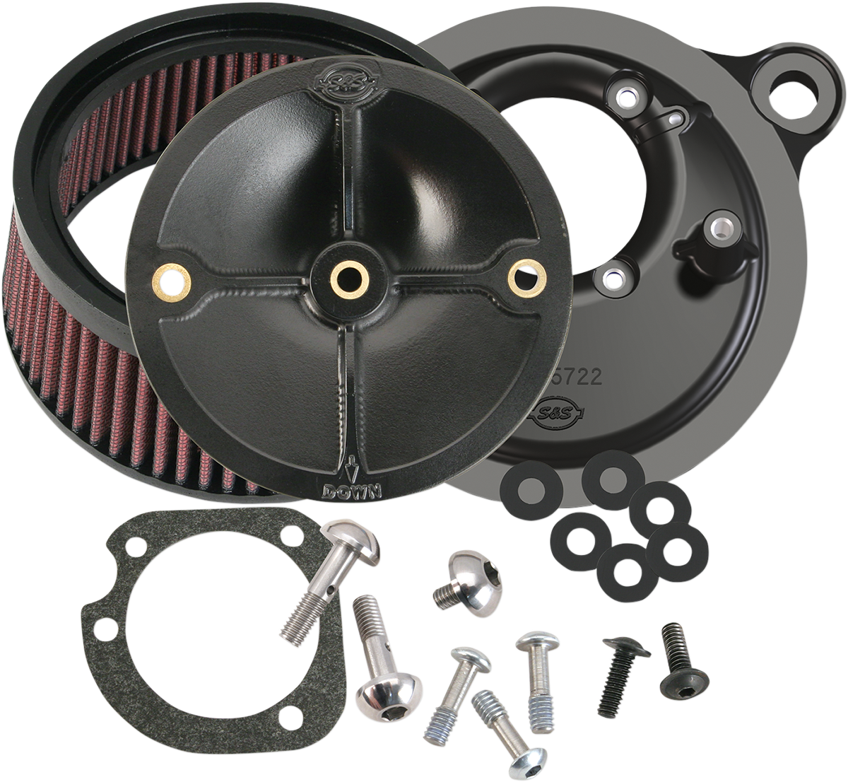 S&S CYCLE Air Cleaner Stealth 99-06Cv Super Stock? Stealth Air Cleaner Kit