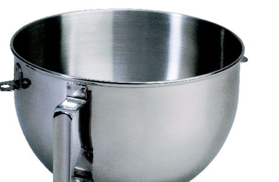 KitchenAid 5 Quart Bowl-Lift Polished Stainless Steel Bowl with Flat Handle