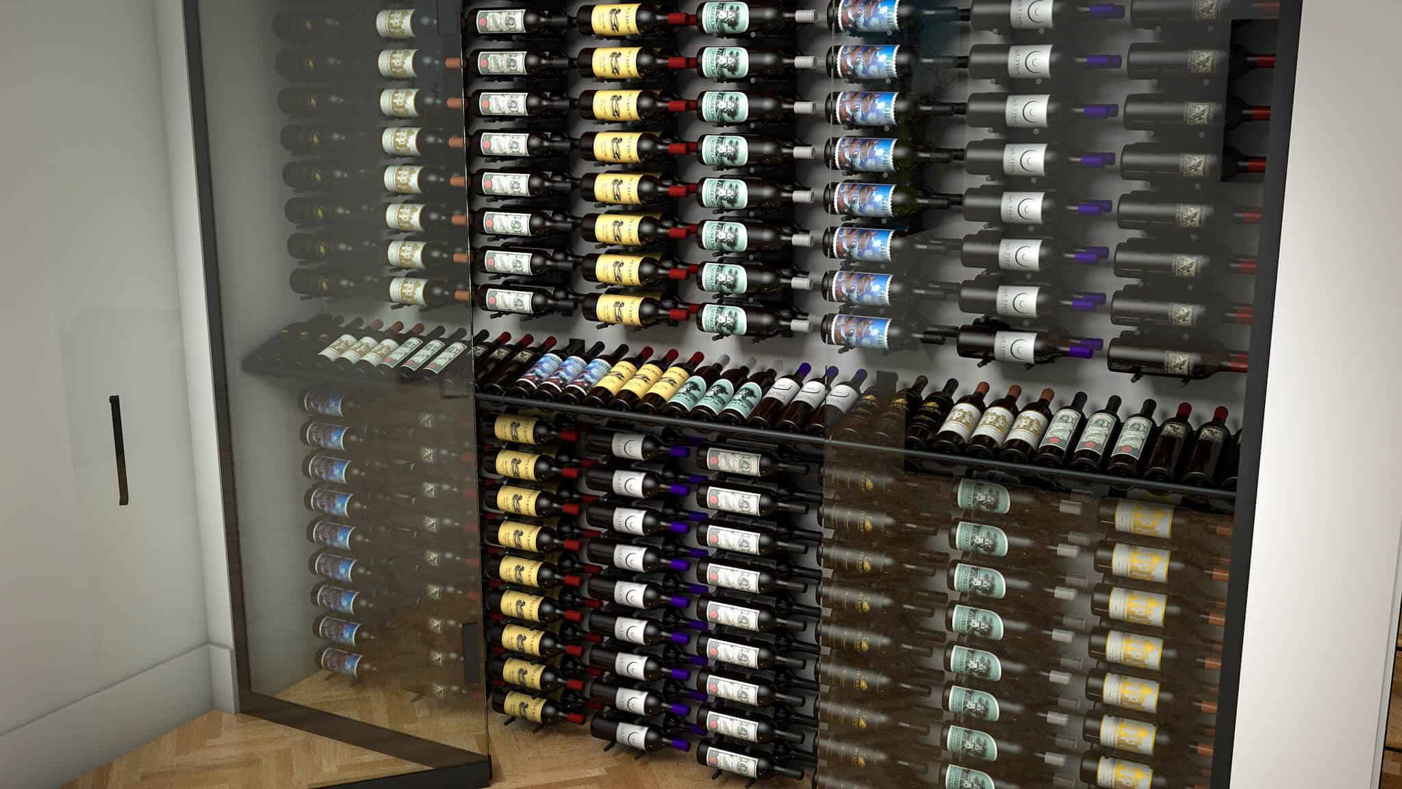 Ultra Wine Racks - Display Rows 3FT (12 Bottles)