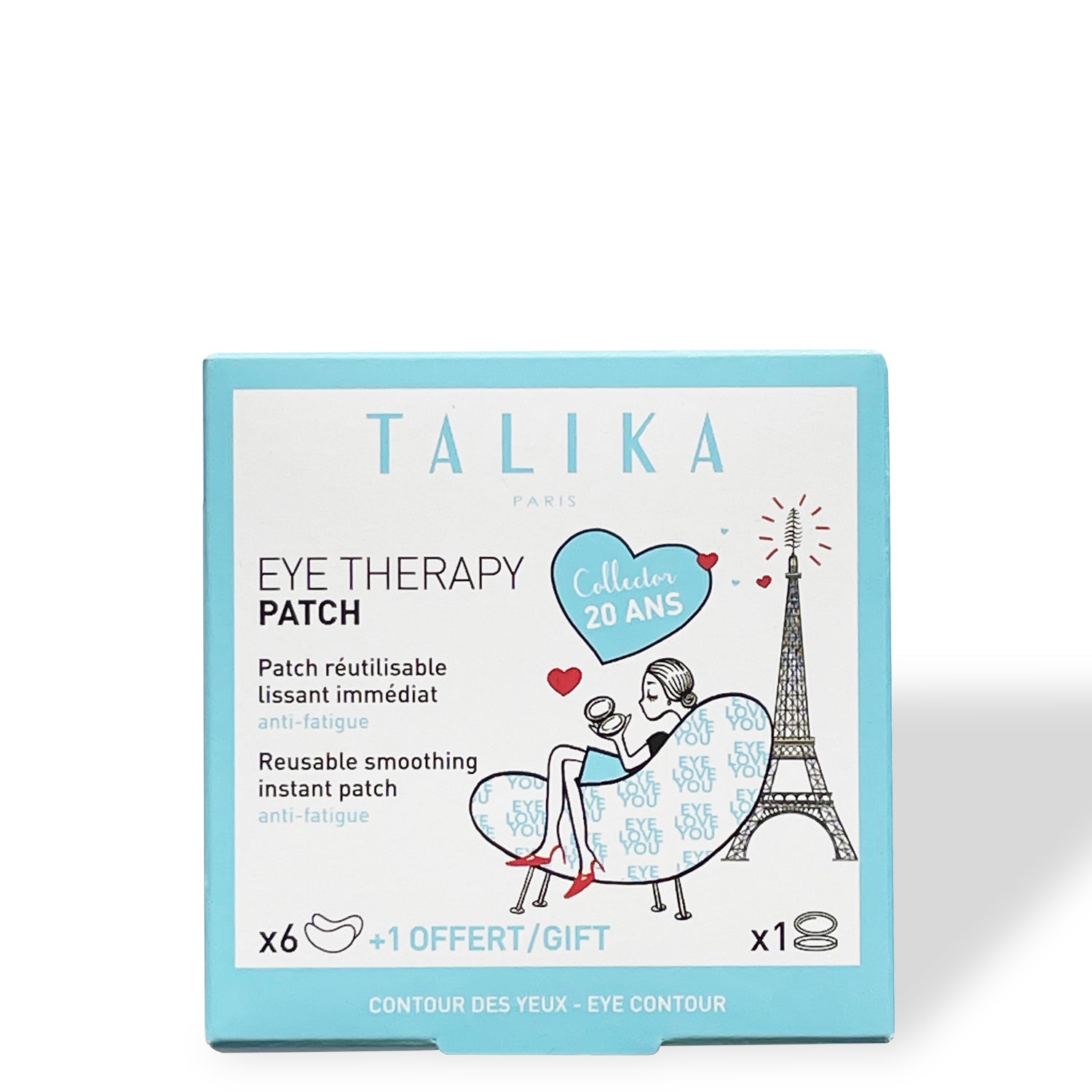 Talika Reusable Eye Therapy Patch Refill 6 Pack