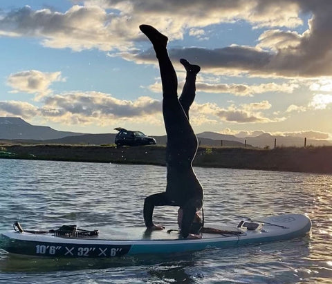 yoga paddle board