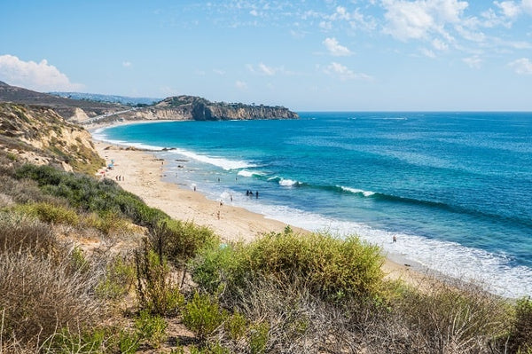 Crystal Cove southern california paddle boarding