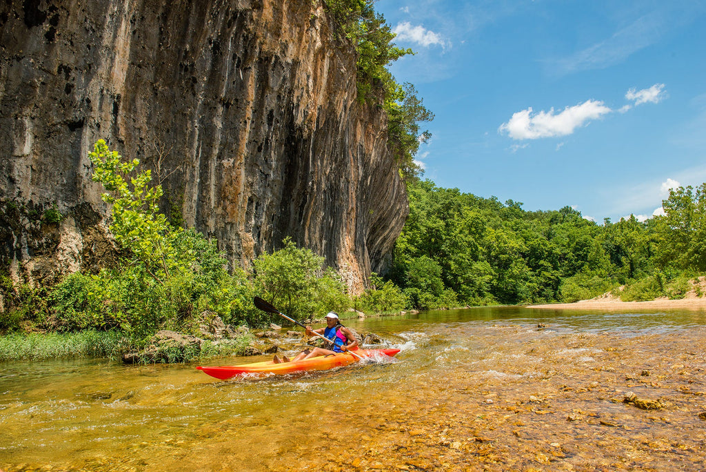 Echo Bluff State Park Paddle Boarding in Missouri