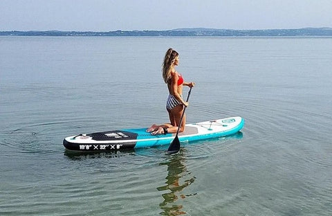 paddle board against wind