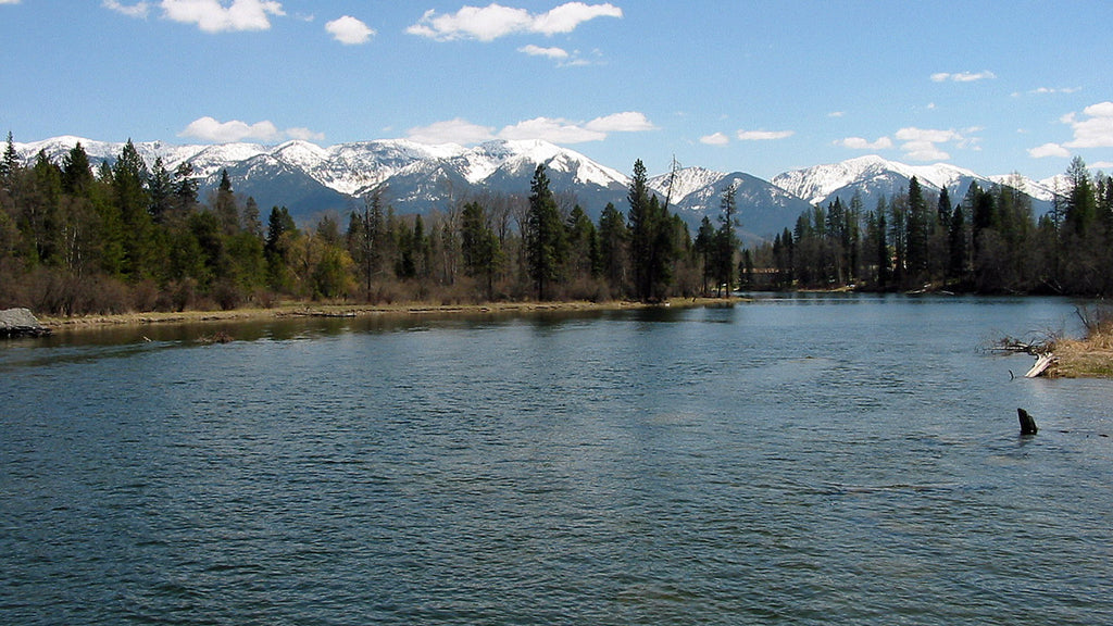 Swan River paddle boarding in Montana