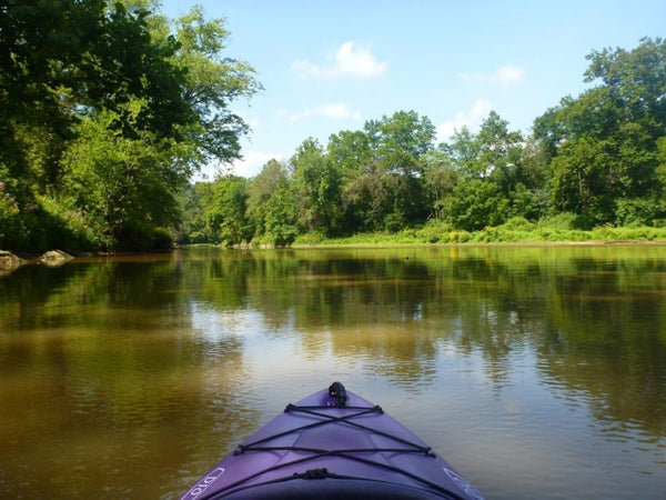 Kansas River Water Trial paddle boarding in Kansas