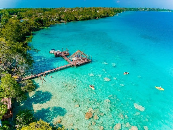 Lake Bacalar Mexico best lakes in the world