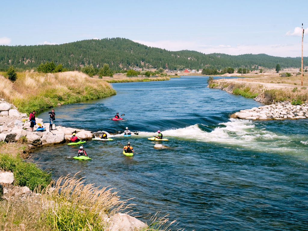 Lake Cascade paddle boarding in Idaho