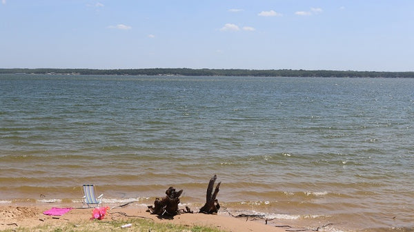 paddle boarding in texas lake texoma