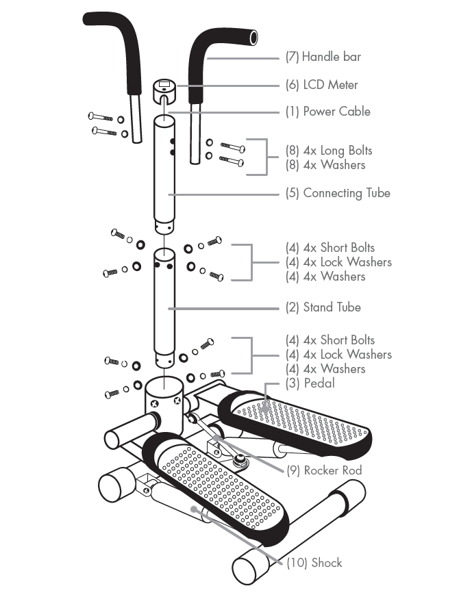 Mini Stepper Master Parts