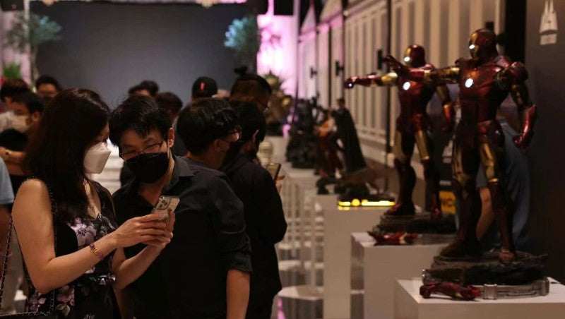 Iron Man Mark 3 1/2 Statues Thailand Encore Event