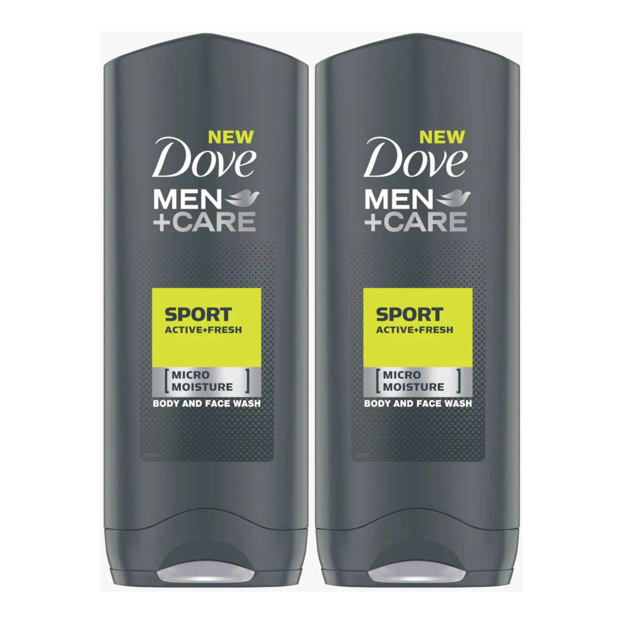 Dove Men+Care - Sport Active+Fresh Body Wash, 250ml (Pack of 2)