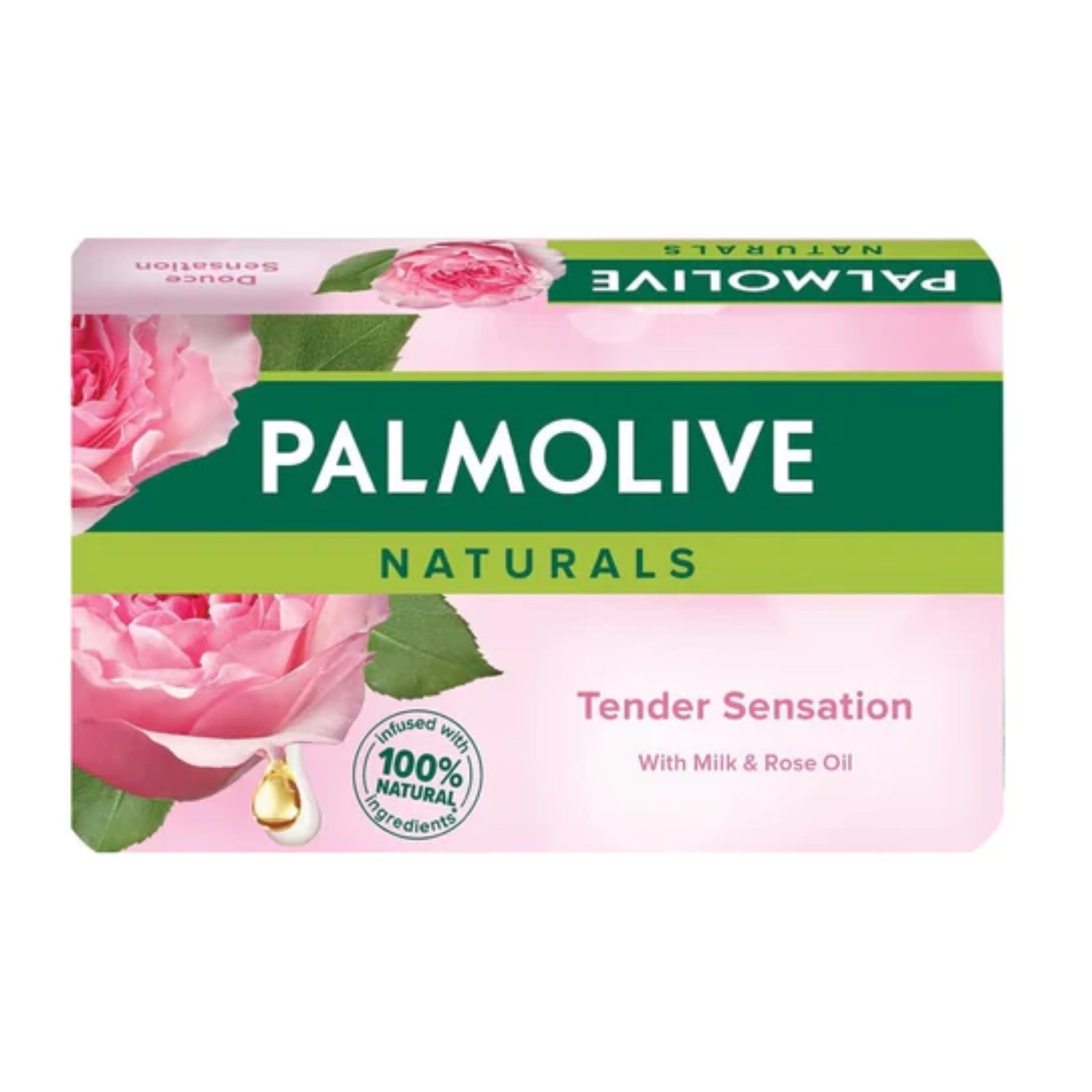 Palmolive Tender Sensation Milk & Rose Oil Soap, 4ct 360g (Pack of 6)