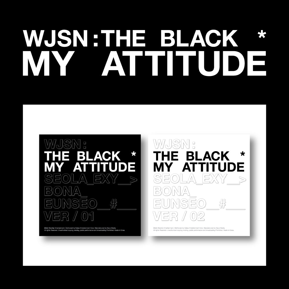 WJSN : THE BLACK - My Attitude (Random Ver.)