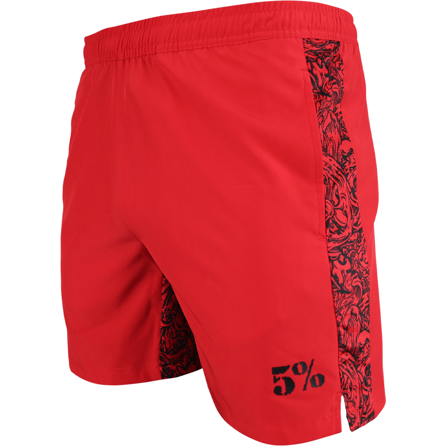 5% Red Lifting Shorts