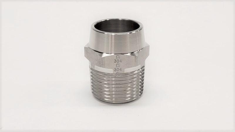 Butt-Weld Hose Connector Male NPT