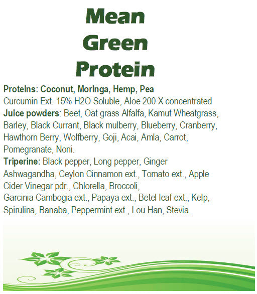 Mean Green Protein Powder (600 gm)