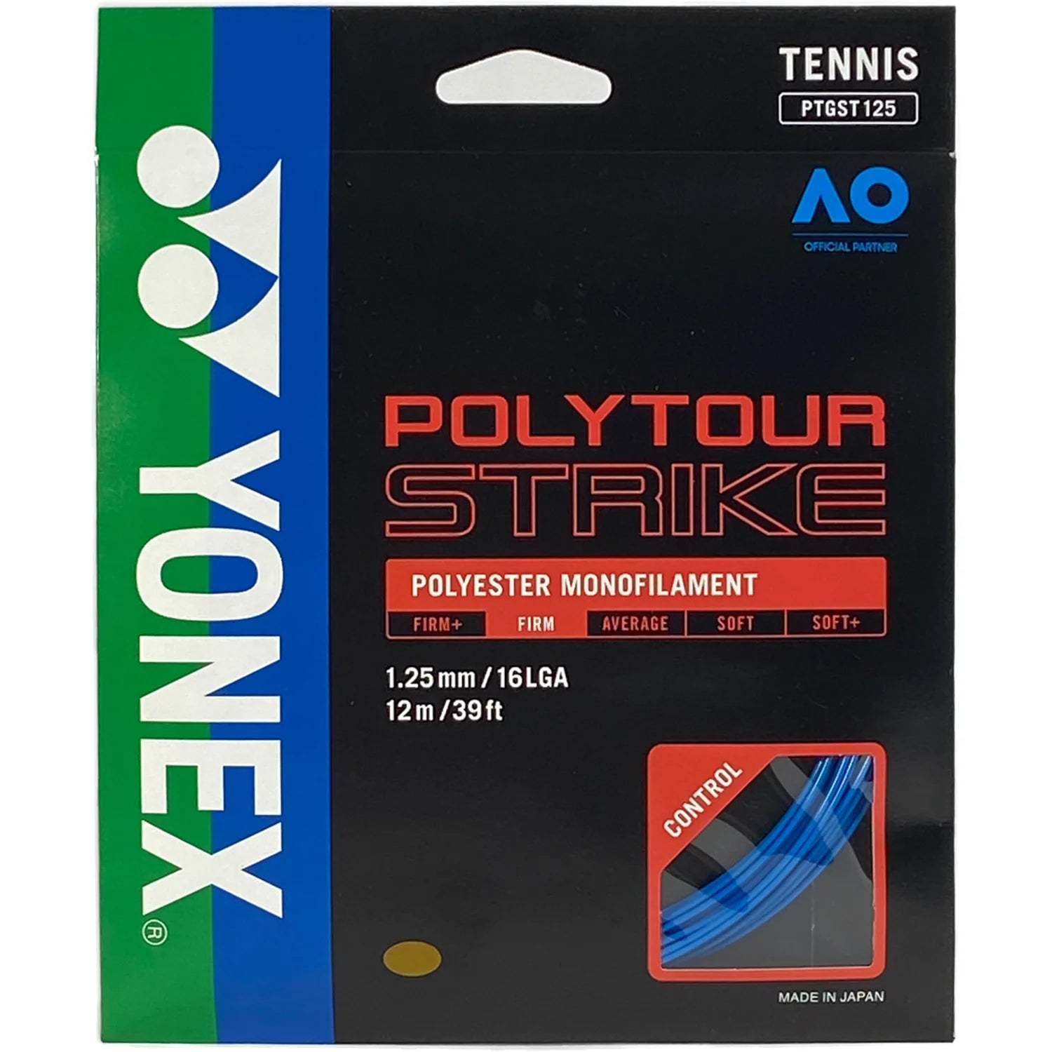 Yonex Polytour Strike 16L G / 1.25 mm - Blue