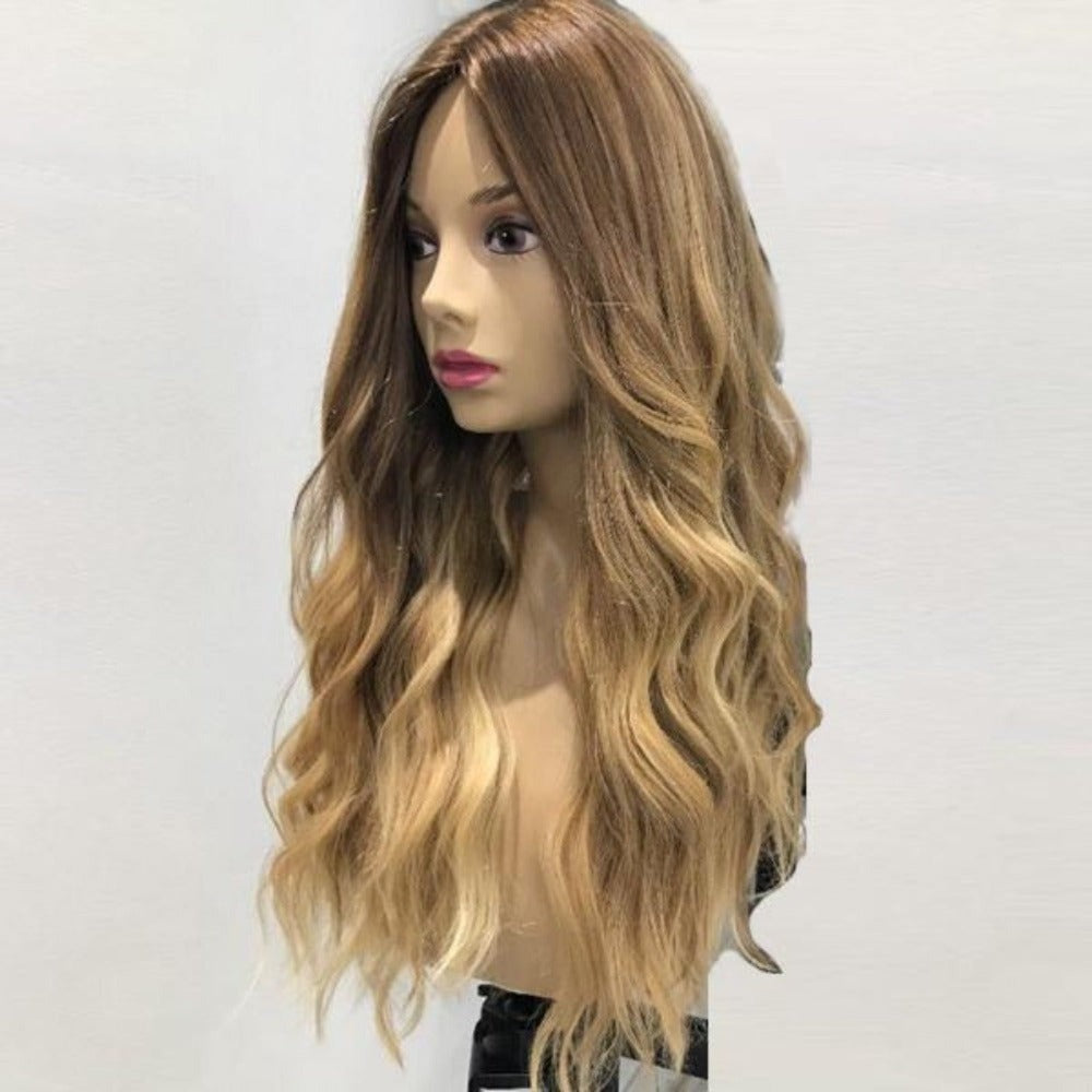Synthetic HD 13x4 Lace Front Body Wave Honey Blonde Wig