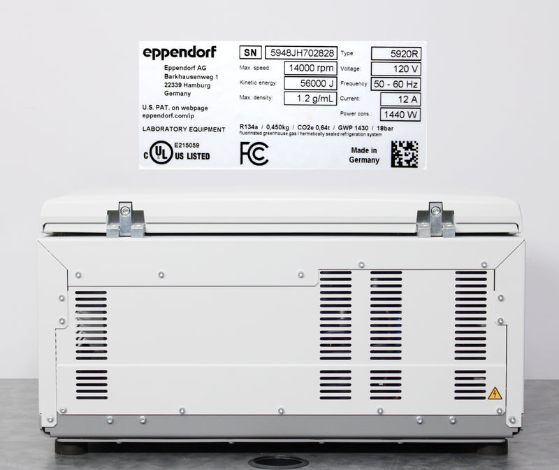 Eppendorf 5920R冷冻计算机离心机