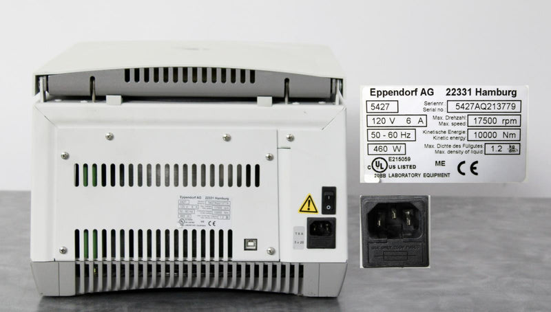 Eppendorf5430计算机离散和保证