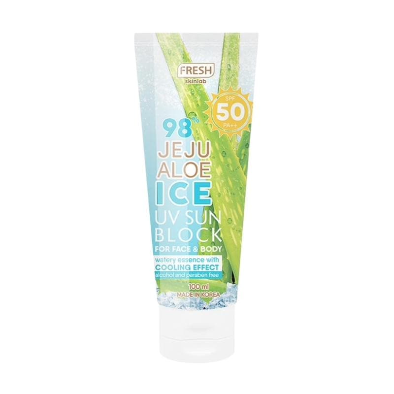 Jeju Aloe Ice UV Sun Block for Face and Body