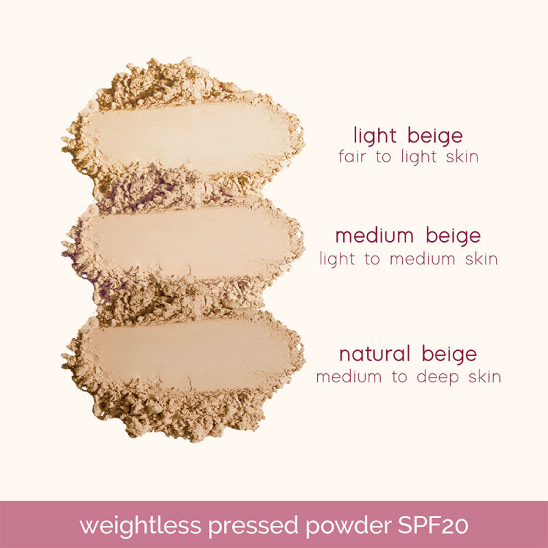 Stay Fresh Weightless Pressed Powder SPF20 - Light Beige