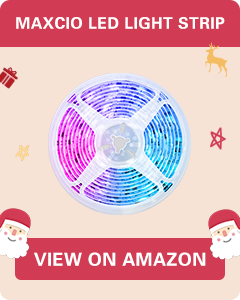 maxcio smart led strip light