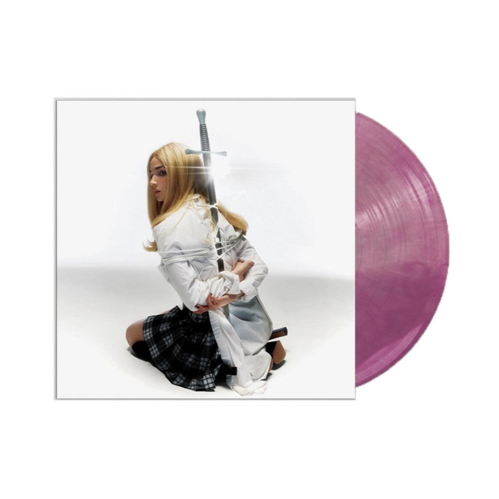 Poppy - Zig Exclusive Limited Lime Purple White Galaxy Color LP Vinyl Record
