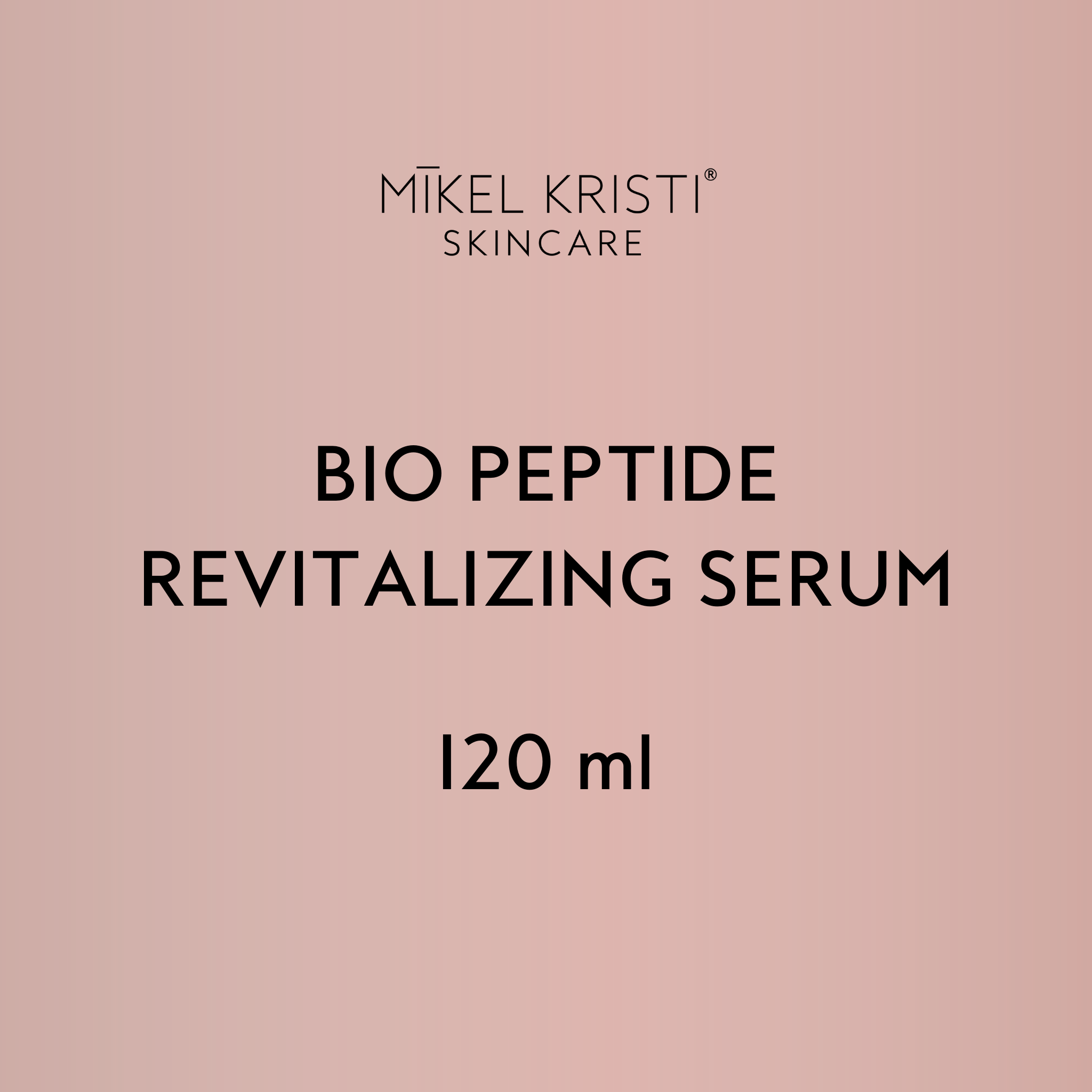 Back Bar Bio Peptide Revitalizing Serum 120ml