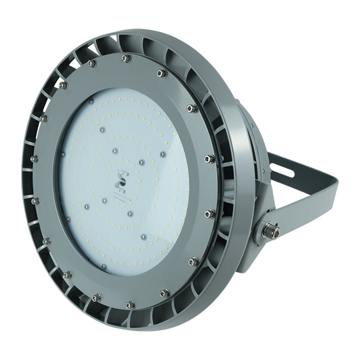 400 Watt LED Explosion Proof Round High Bay Light, B Series, Dimmable, 5000K, 56000LM, AC100-277V, IP66, Ideal for Oil & Gas Refineries, Drilling Rigs, Petrochemical Facilities