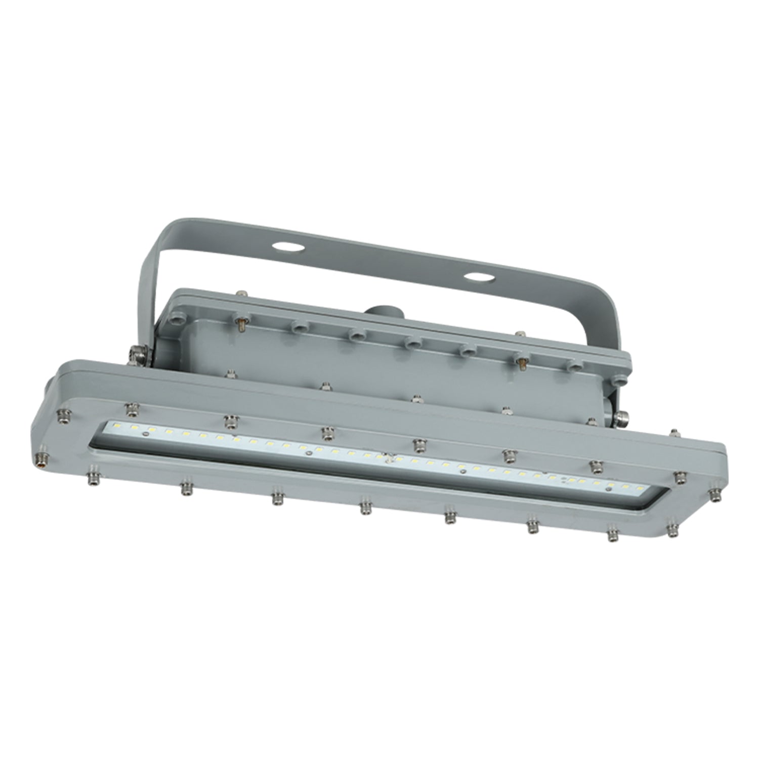 50 Watt 2FT LED Explosion Proof Linear Light, I Series, Dimmable, 5000K, 5400LM, AC100-277V, IP66, Hazardous Location Lighting Fixtures