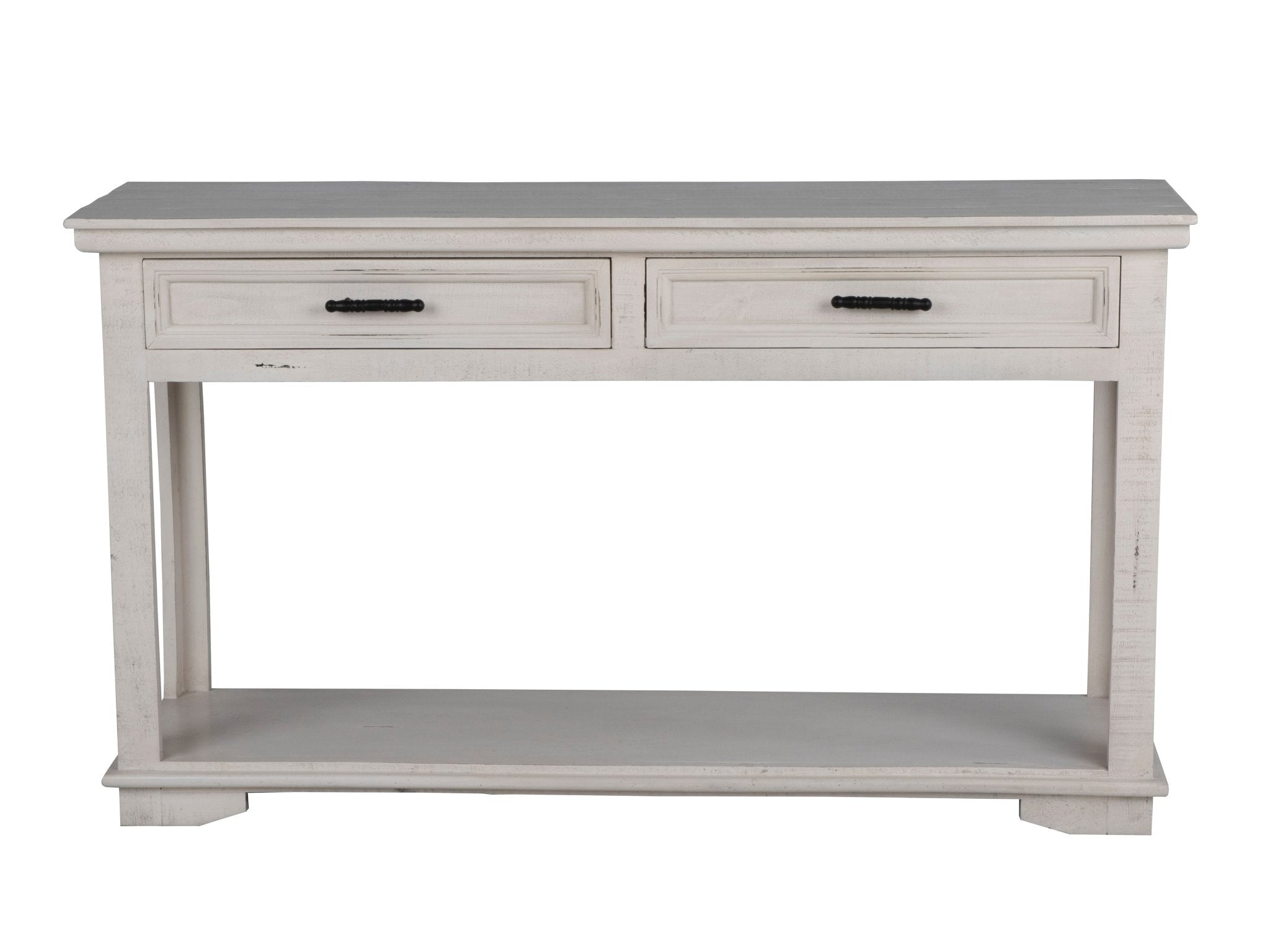 Charles-Nero White CONSOLE TABLE / SOFA TABLE