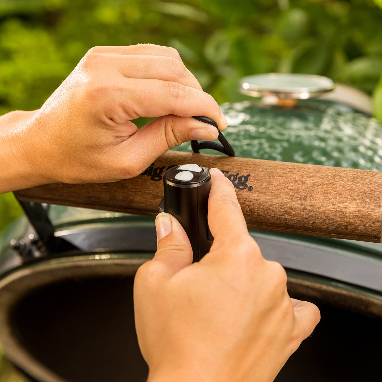 Night Light for Big Green Egg - A Rechargeable, Rotatable, Bright LED Light That Wraps