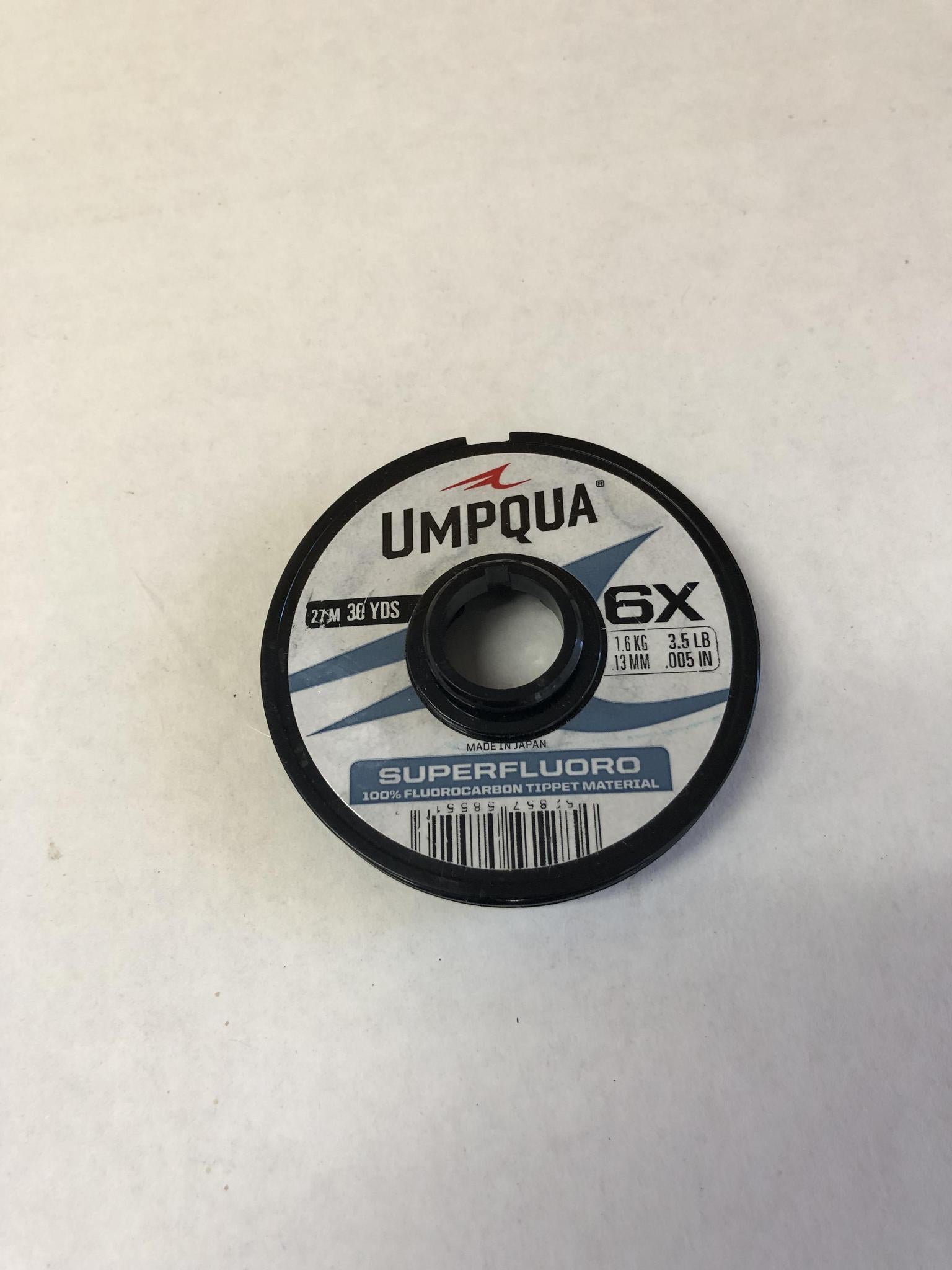 Umpqua Superfluoro Tippet 30 yds 6x