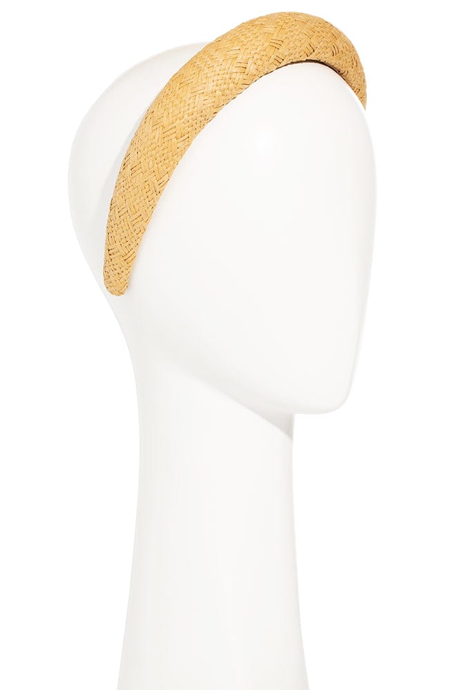 Padded Straw Headband