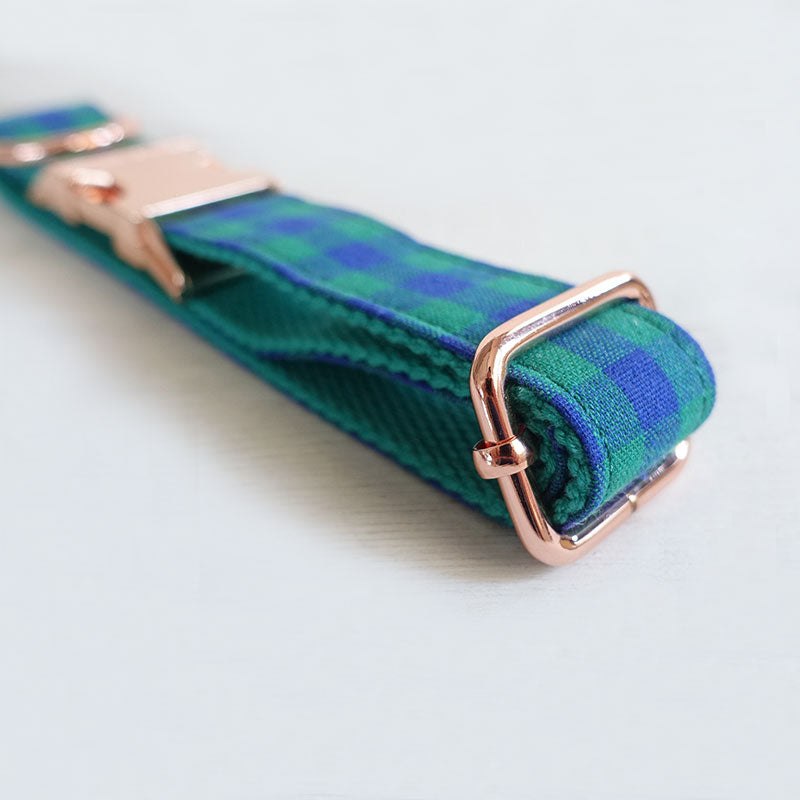 stylish green dog collar