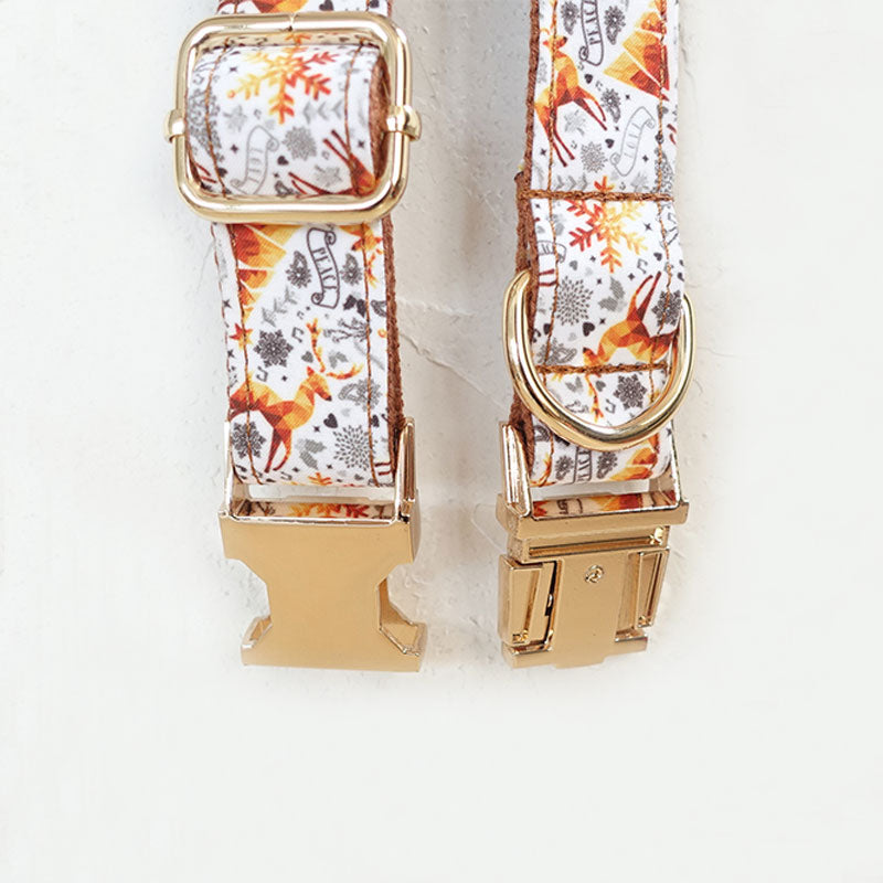 engraved christmas dog collar