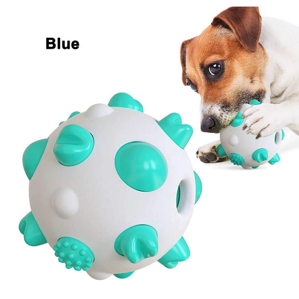 PETDURO Dog Chew Toys Dental Teething Ball for Aggressive Chewers Small Medium Large Breed