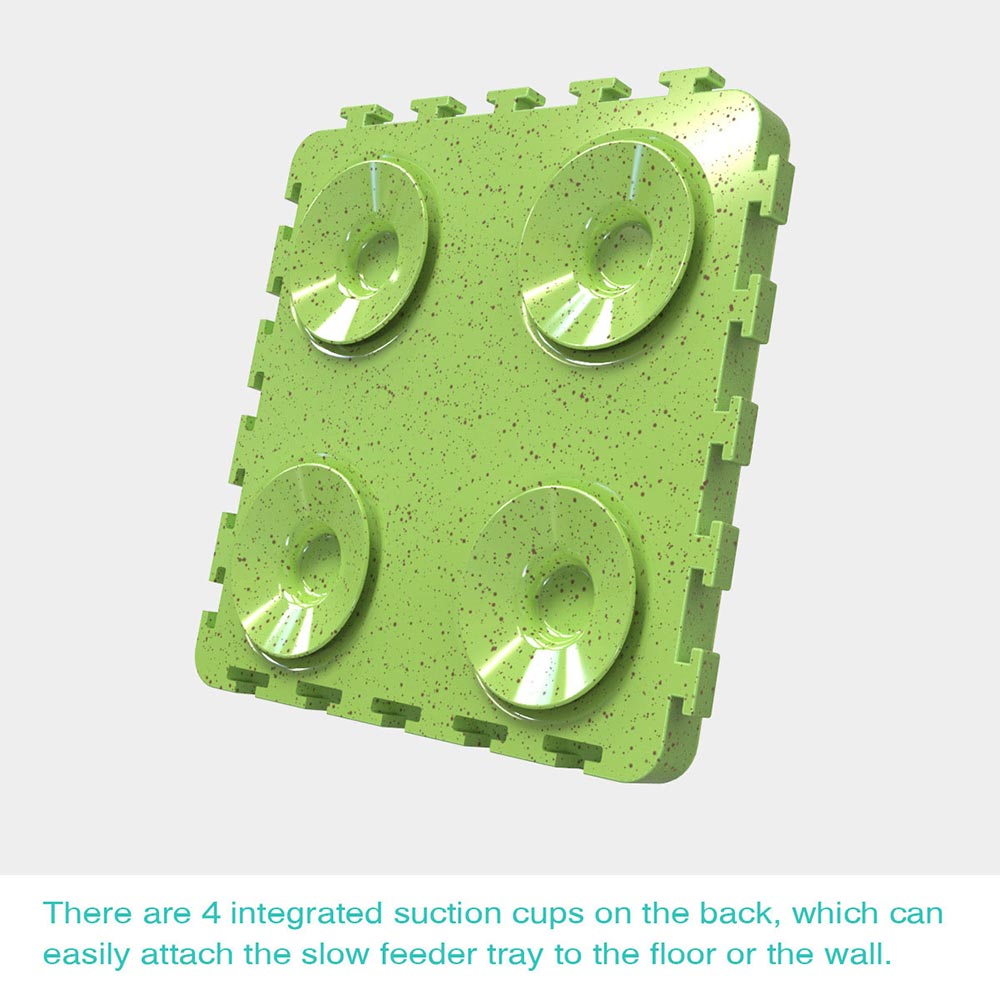 PETDURO - Tapis à lécher pour chien contre l'anxiété - Gamelles à alimentation lente pour chien - Ensemble assemblé