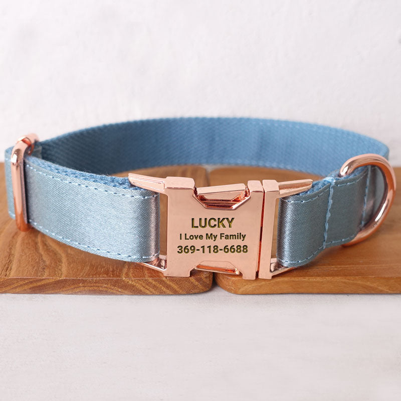 collar de perro personalizado grabado