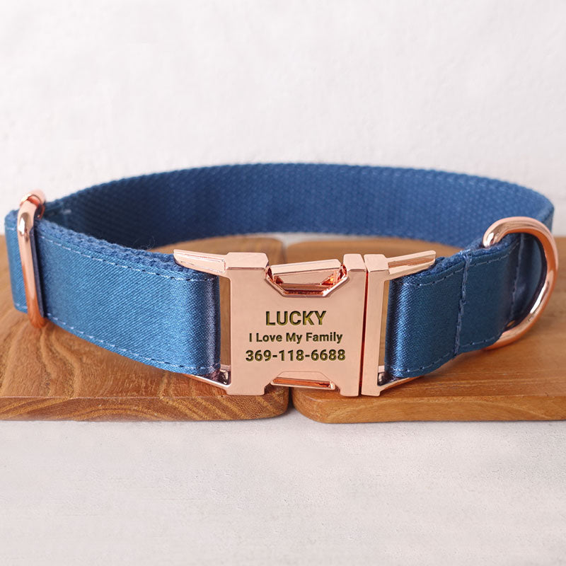custom dog collar with name engraved