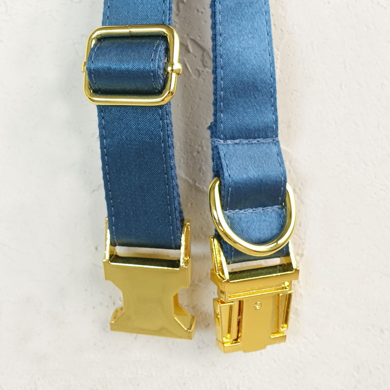 ocean blue dog collar