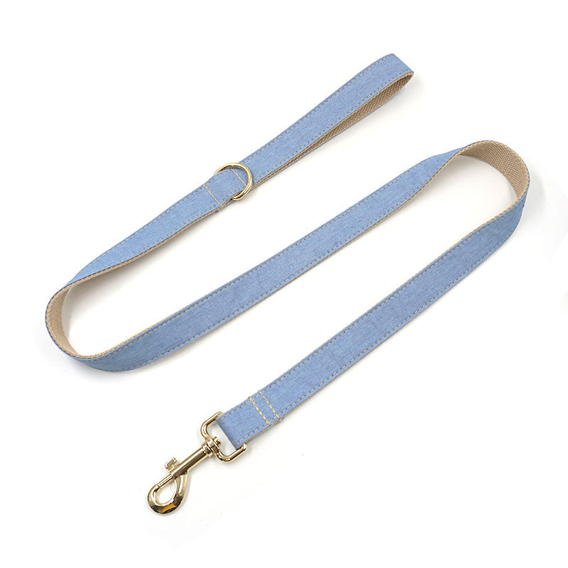 petduro dog leash light blue