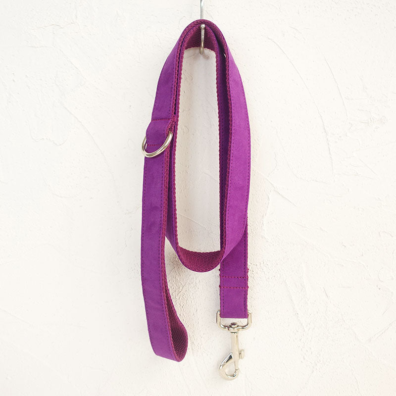 petduro fancy dog leash purple