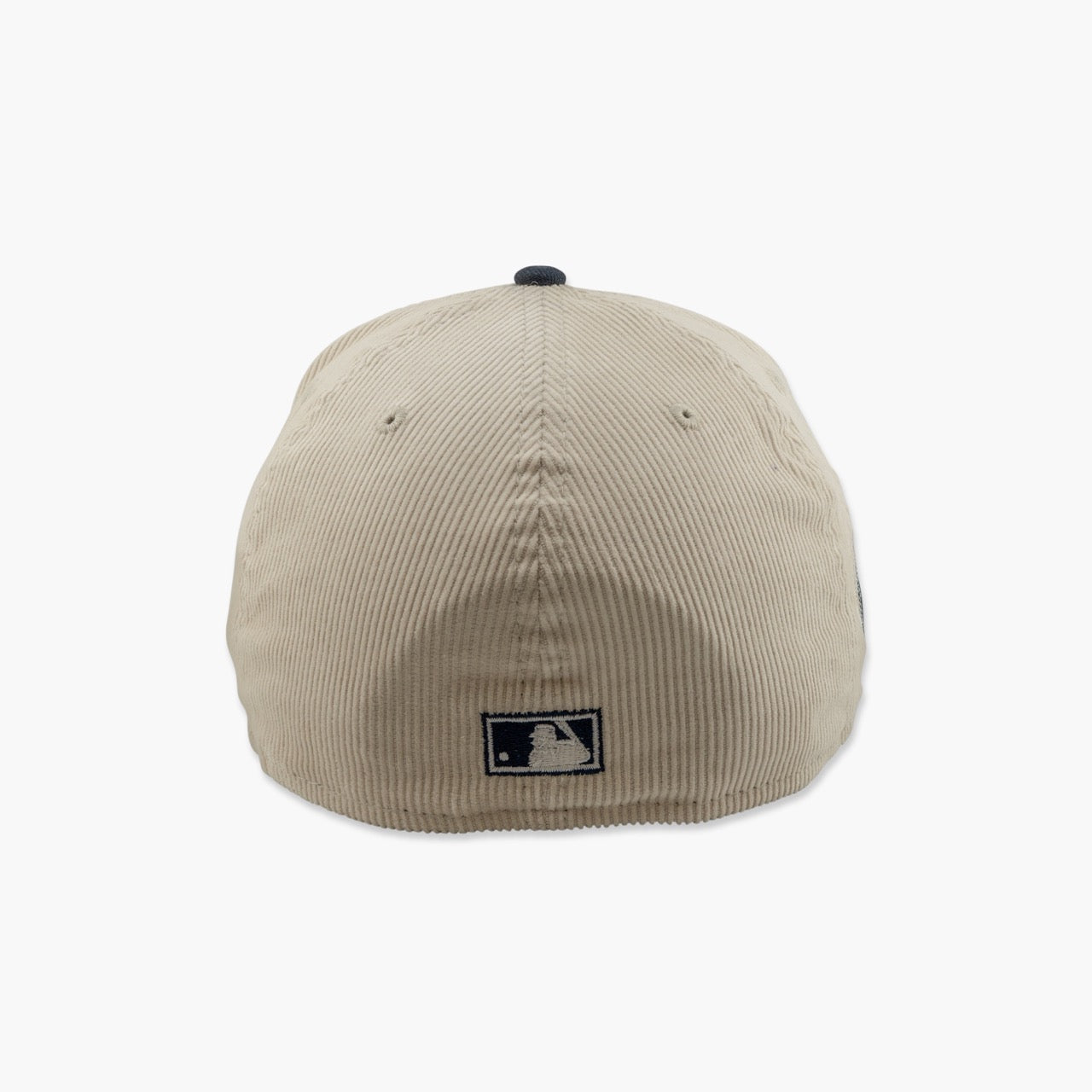 New Era Seattle Mariners Cream Script Corduroy Fitted Hat